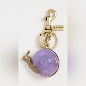 Coach Snail Charm